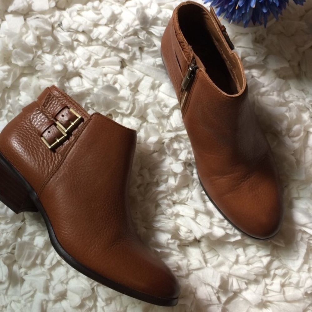 Sam Edelman Cognac booties